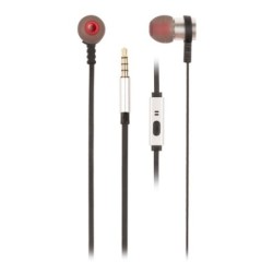 NGS Cross Rally Auricolare Cablato In-ear Musica e Chiamate Argento