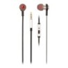 NGS Cross Rally Auricolare Cablato In-ear Musica e Chiamate Argento