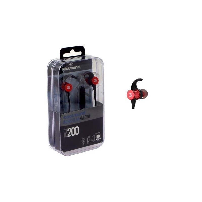 CoolSound Z200 Cuffie per microfono intrauditivo - Controllo del volu