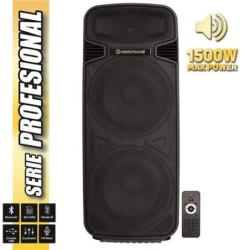 CoolSound Pro 500 Self -Skip Bluetooth 1500W 2x15 450W RMS - USB SD