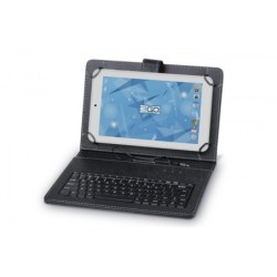 3GO CSGT27 Tablet 10 Caso con tastiera USB nera