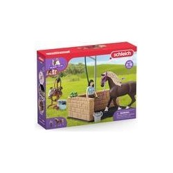 schleich HORSE CLUB 42438 set da gioco (SCHLEICH Horse Club Washing A