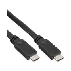 Cavo HDMI - HDMI alta velocit&Atilde;&nbsp; - maschio - maschio - nero - 15 m