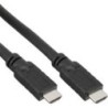 Cavo HDMI - HDMI alta velocit&Atilde;&nbsp; - maschio - maschio - nero - 15 m