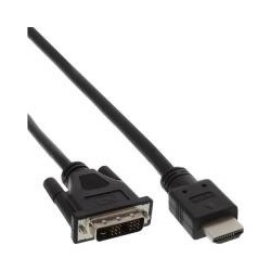 Cavo adattatore HDMI-DVI - da spina HDMI a spina DVI 18+1 - 3m