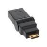 Adattatore HDMI - presa HDMI A a spina Mini HDMI C - flessibile - 4K2K