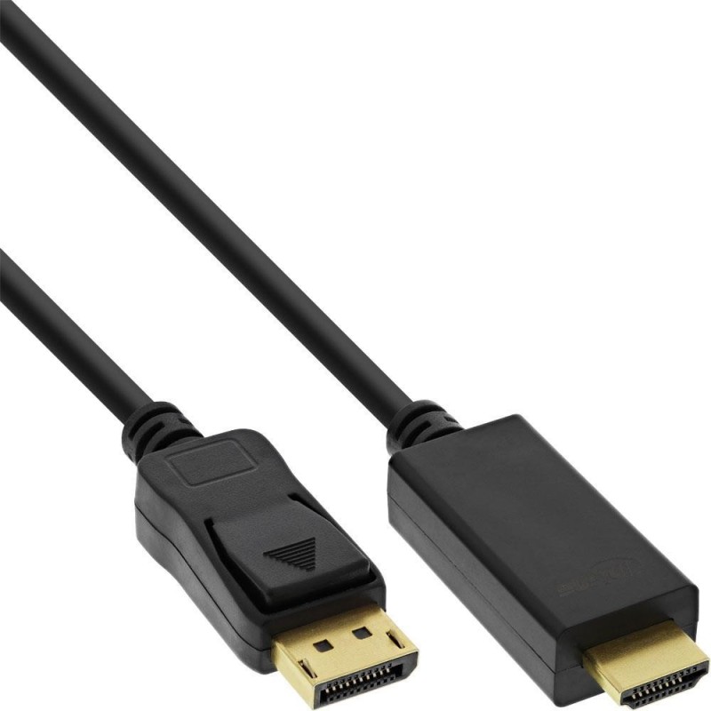 Cavo convertitore da DisplayPort a HDMI - 4K-60Hz - nero - 0,3 m