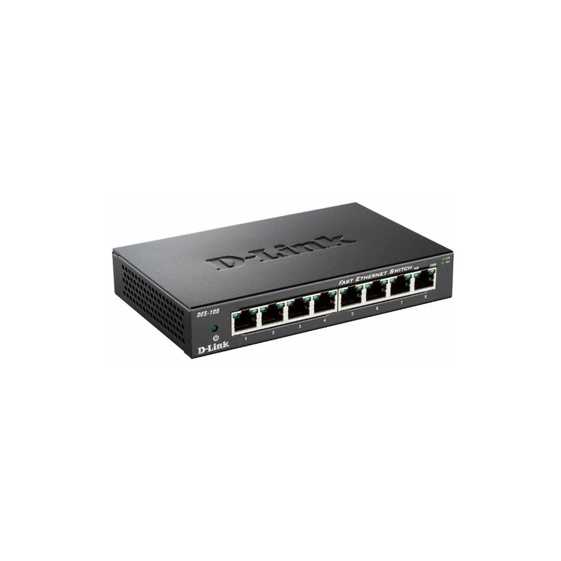 D-Link DES-108 Nero