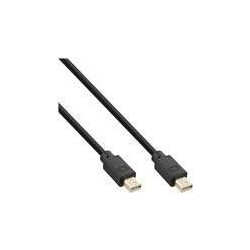 Cavo Mini DisplayPort 1.4 - maschio - maschio nero-oro - 1m