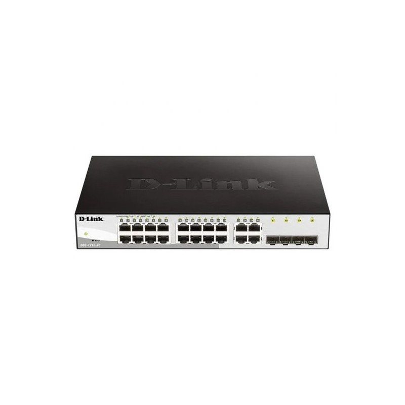 Switch D-Link semigestionabile 20 porte gigabit + 4 combo SFP