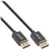 Cavo DisplayPort 1.4 Slim - 8K4K - nero - contatti placcati oro - 2m