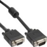 Prolunga S-VGA - spina HD a 15 pin - presa - nera - 0,5 m