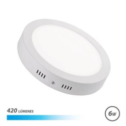 Elbat Downlight Wall 6W 420LM - Forma circolare 120 mm - 6500K Luce f