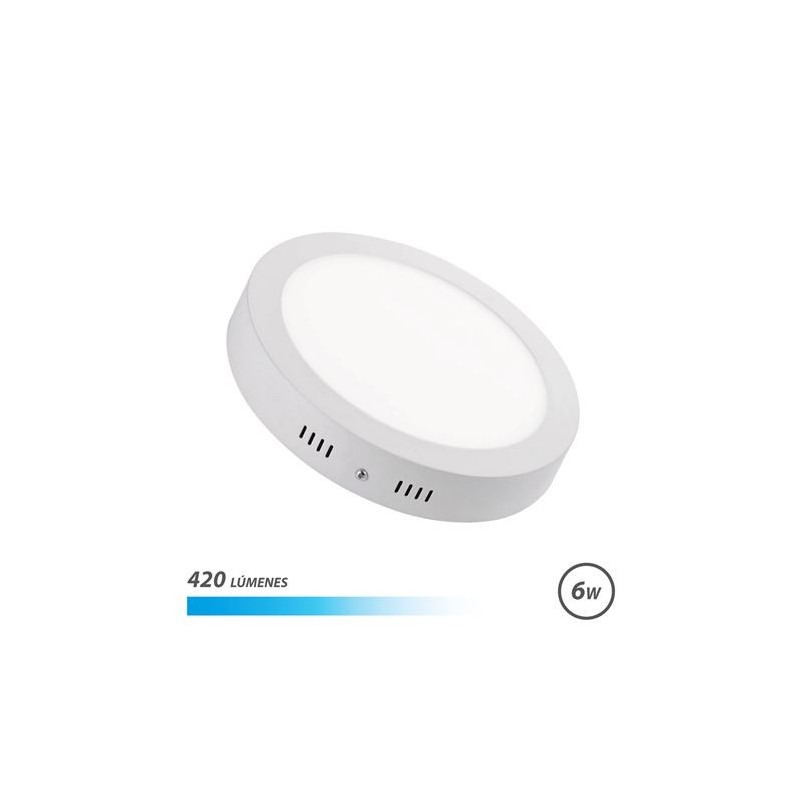 Elbat Downlight Wall 6W 420LM - Forma circolare 120 mm - 6500K Luce f