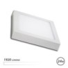 Elbat Downlight Square su LED 24W Light - Bianco