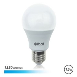 Bulbo LED Elbat A60 15W E27 1350LM - 6500K Luce fredda