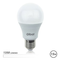 Bulbo LED ELBAT A60 15W E27 1350LM - Luce bianca da 4000k