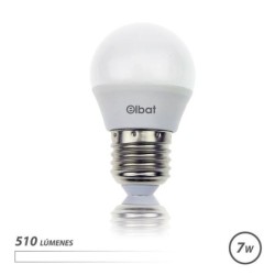 Bulb LED ELBAT G45 7W E27 510LM - 4000K BLANCA