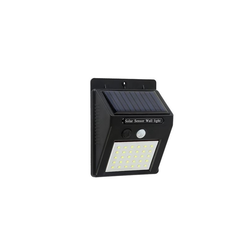 Elbat Applique LED Solar - 30lm - Fria Light 6500K - Sensore di movim