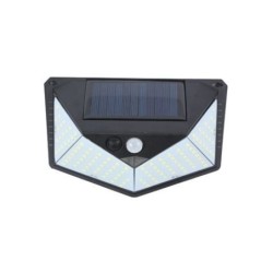 Elbat Applique Solar 3 Faces - 250lm - Luce fredda 6500K - Sensore di