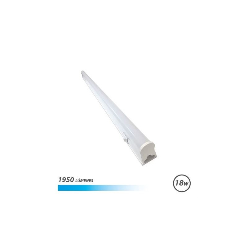 Elbat Tube LED T5 18W 1950LM 120 cm Fria Luz con interruttore