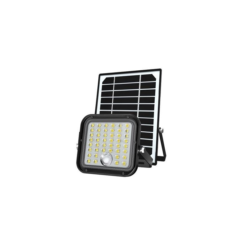 ELBAT FOCO LED Solar - 10W - 1500lm con sensore + Controllo