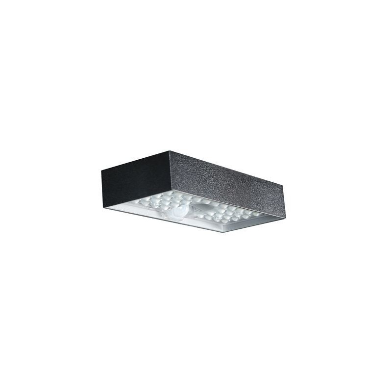 Elbat Applique LED Solar Modern - 6W - 800lm - Black Color