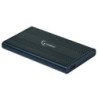 Gembird Housing esterno HD 25 SATA -usb 20 Aluminum - colore nero