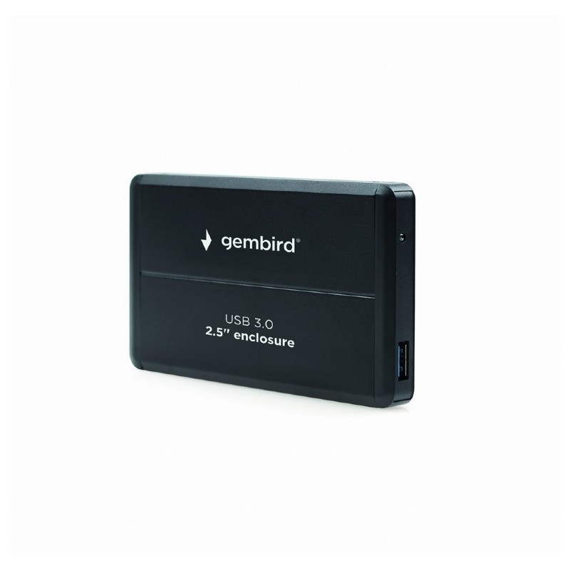 Gembird Housing esterno HD 25 SATA USB 30 Alluminio - colore nero