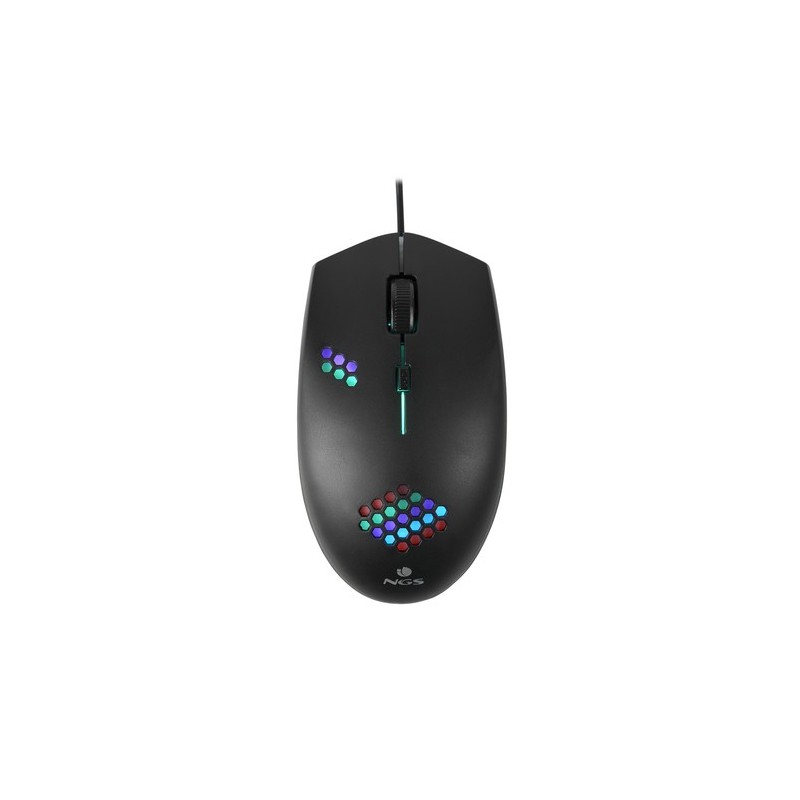 NGS GMX-120 mouse Ambidestro USB tipo A Ottico 1200 DPI