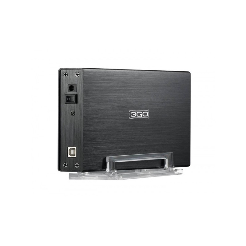 3GO Housing esterno HD 35 IDE + SATA USB 20 - colore nero