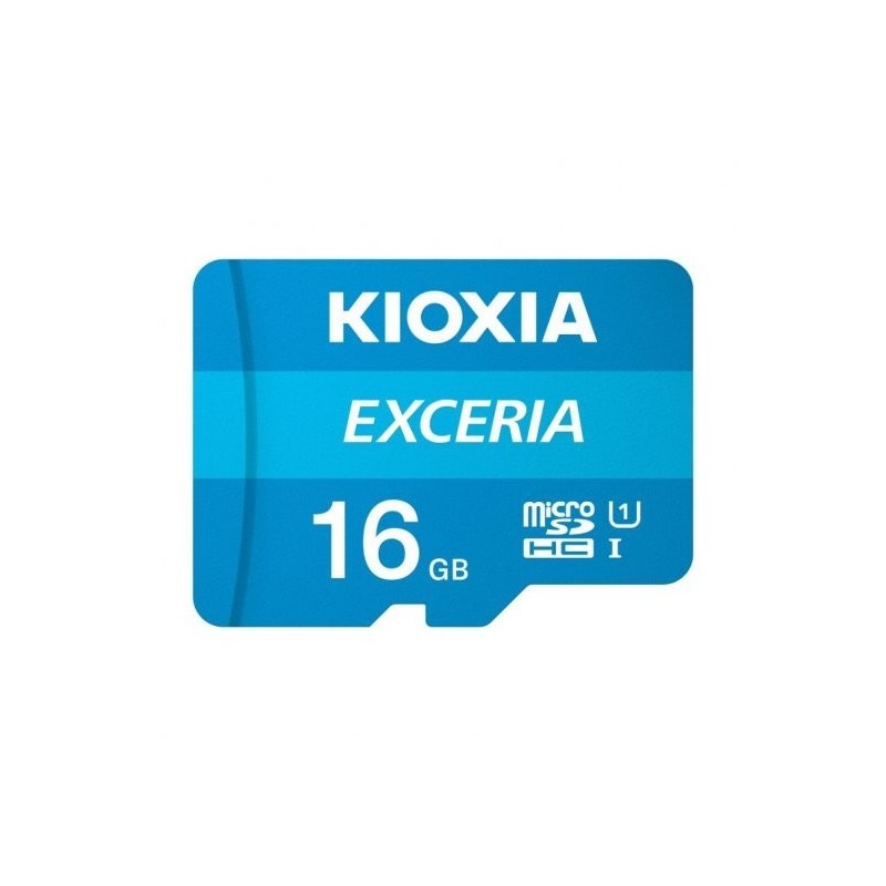 Kioxia Exceria Micro SDHC 16GB UHS-I Classe 10 con adattatore