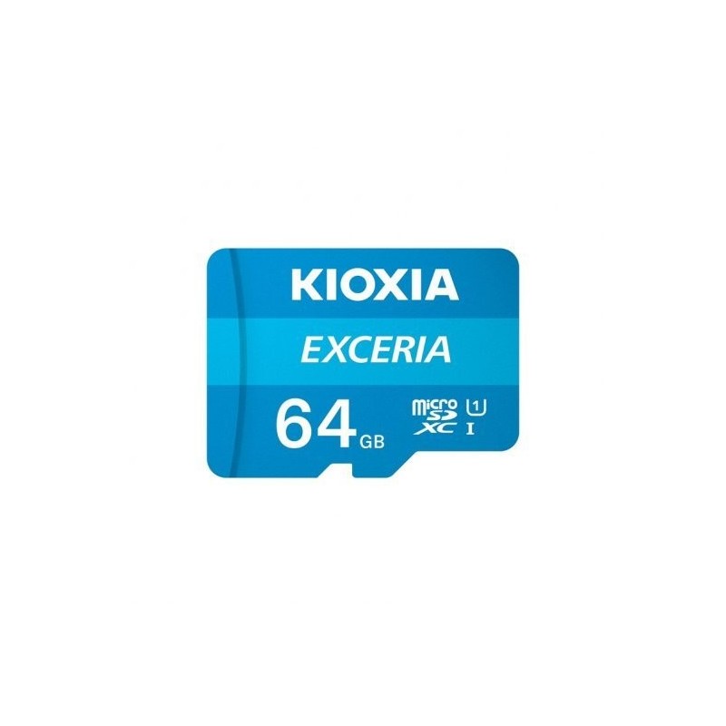 Exceria Kioxia Micro SDXC 64 GB UHS-I Classe 10 con adattatore