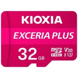 Kioxia Exceria Plus Micro SDHC 32GB UHS-I U3 V30 A1 Classe 10 con ada