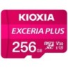 Kioxia Exceria Plus Micro SDXC 256GB UHS-I U3 V30 A1 Classe 10 con ad