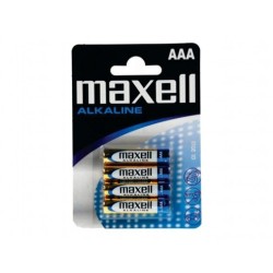 Maxell 4 alcaline pilas pilas LR03 AAA 15V