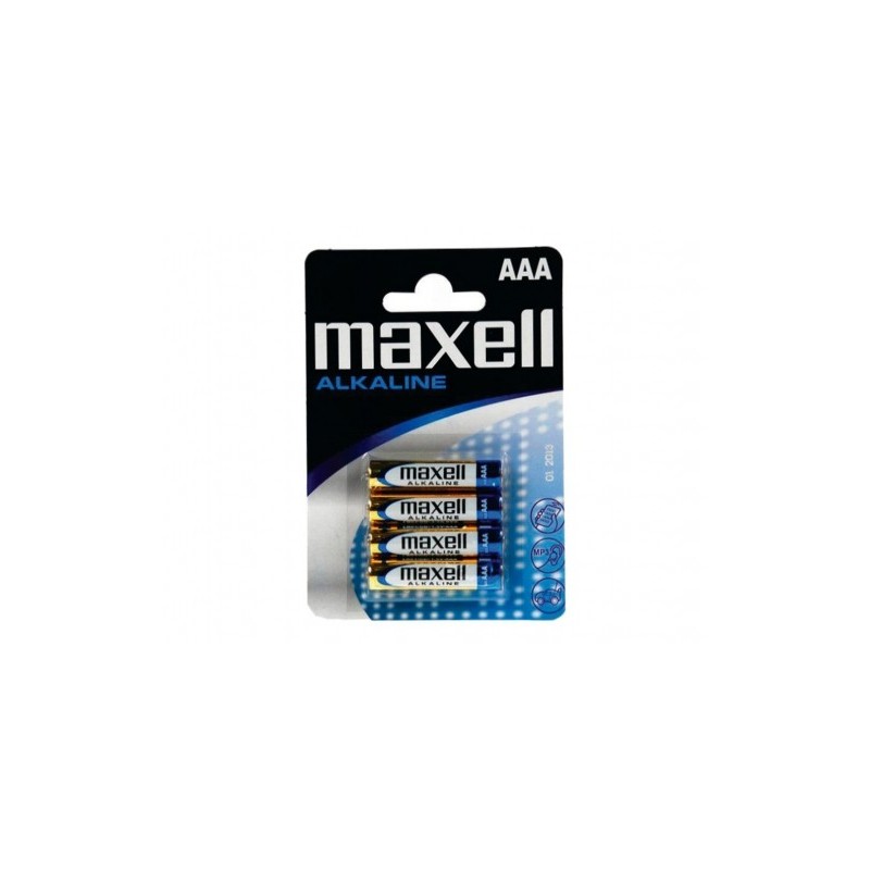 Maxell 4 alcaline pilas pilas LR03 AAA 15V