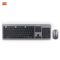 NGS Matrix Kit QWERTY ES tastiera Mouse incluso RF Wireless Spagnol