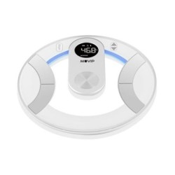 Muvip Round Design Digital Bath Bathroom - Schermo LCD - Piattaforma