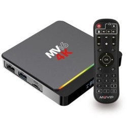 MUVIP MV16 Mini PC Smart TV 4K 5G - Android 10 - Quad -Qore - 4 GB RA