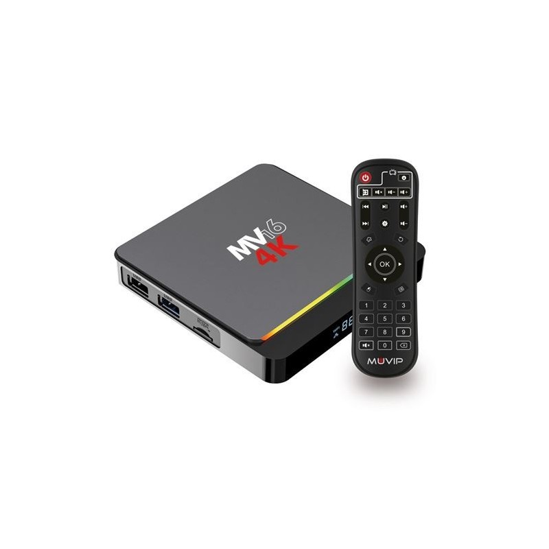 MUVIP MV16 Mini PC Smart TV 4K 5G - Android 10 - Quad -Qore - 4 GB RA