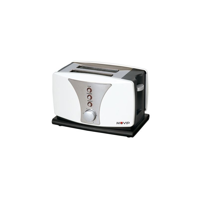 Muvip Top Design da 800 W Bread Taster - Capacità per 2 fette - 6 li