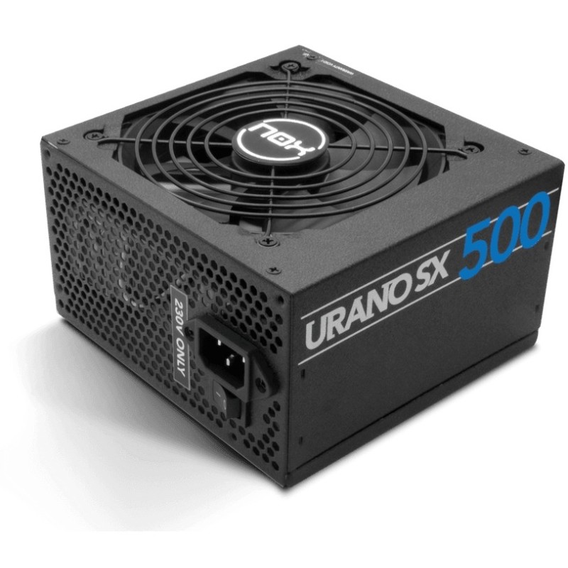 NOX Urano SX 500W Fonte alimentare 500W ATX 12V - passività PFC - Ef