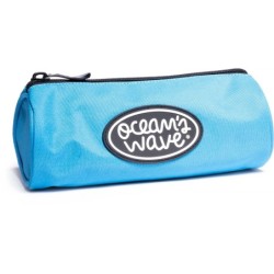 Oceans Wave Round Case - Grande ampiezza - colore blu neon