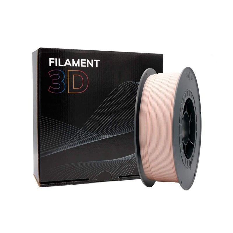 3D PLA - 175 mm di diametro - bobina da 1 kg - colore rosa pastello