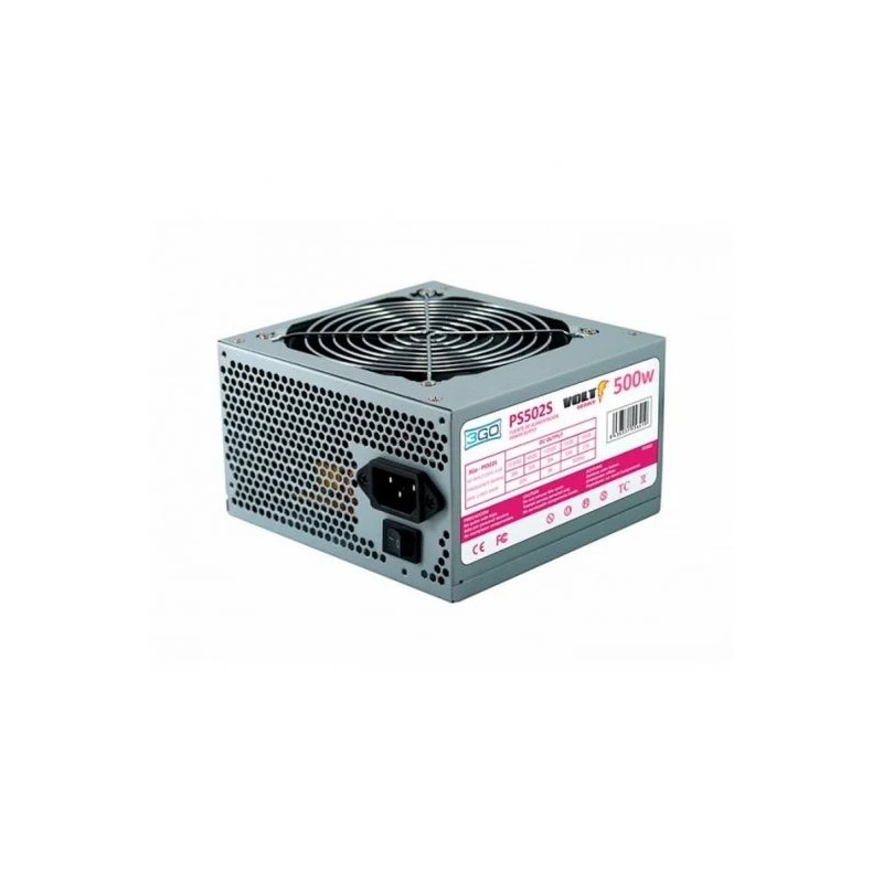 3GO Volt Series Food Source 500W ATX - Ventile da 120 mm