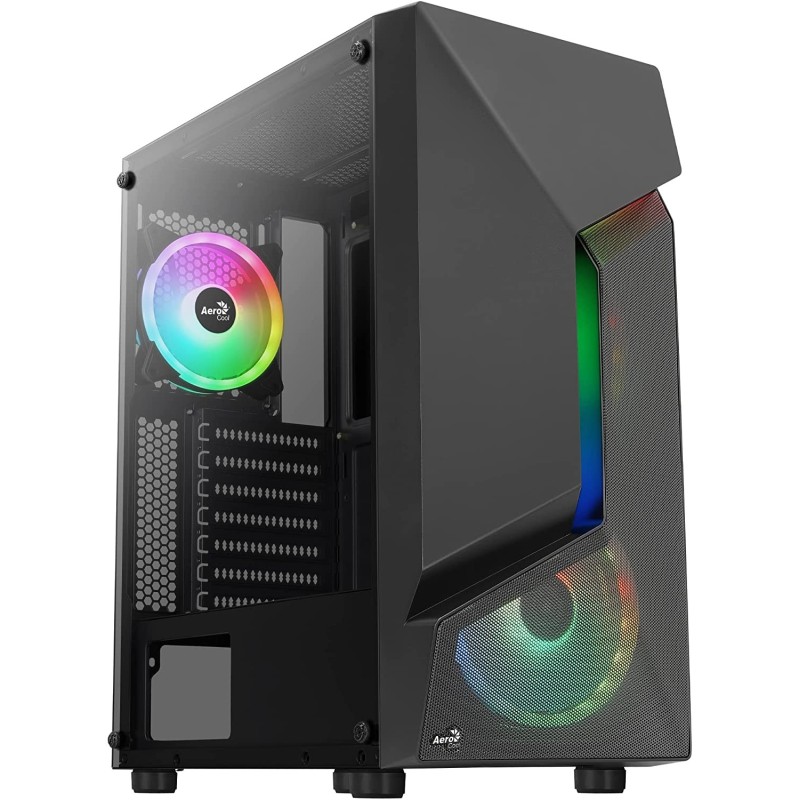 Box ATX Aerocool Scape Semiterire micro ATX mini -it - lato in vetr