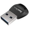 Sandisk MobileMate USB 30 MicroSD Card Reader MicroSDXC - Black Col