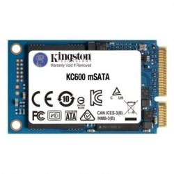 Kingston KC600 SSD SSD 1TB SATA3 MSATA 3D TLC NAND