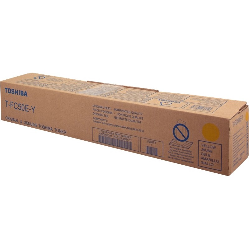 Toshiba T -fc50ey cartuccia toner giallo - 6aj00000111/6aj00000299